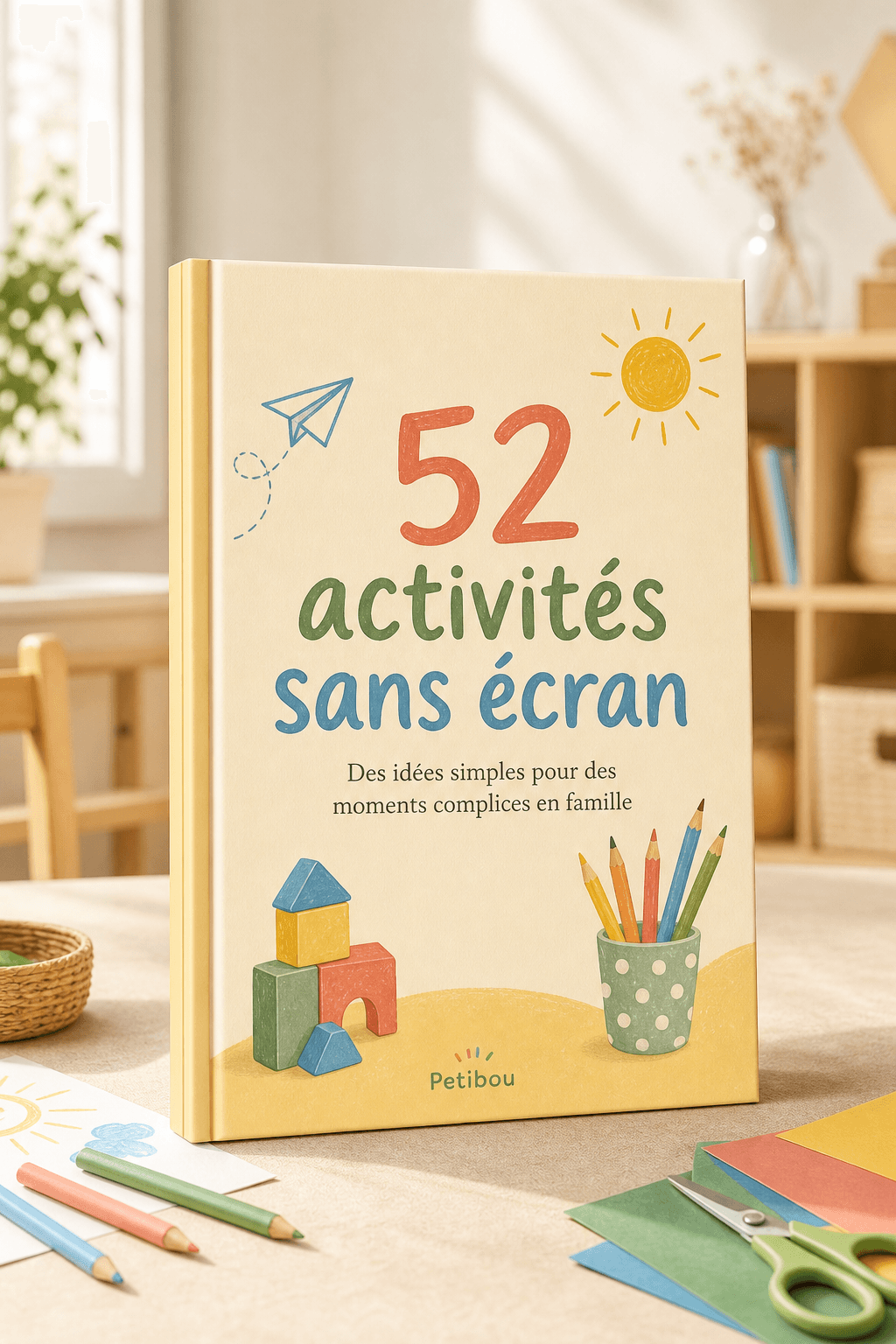 Couverture du guide Petibou 52 activités sans écran